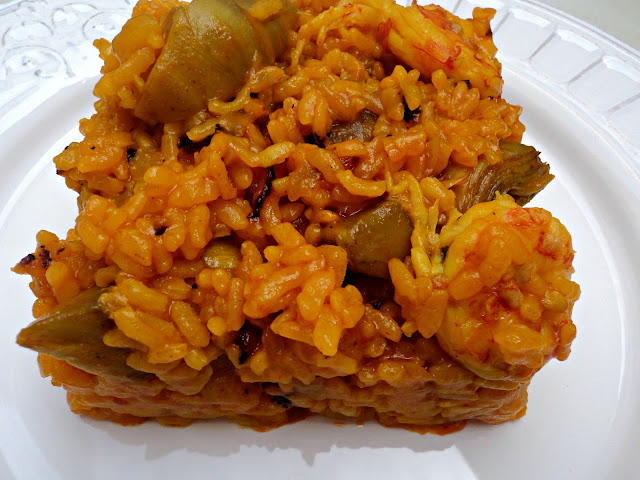 arroz de verduras